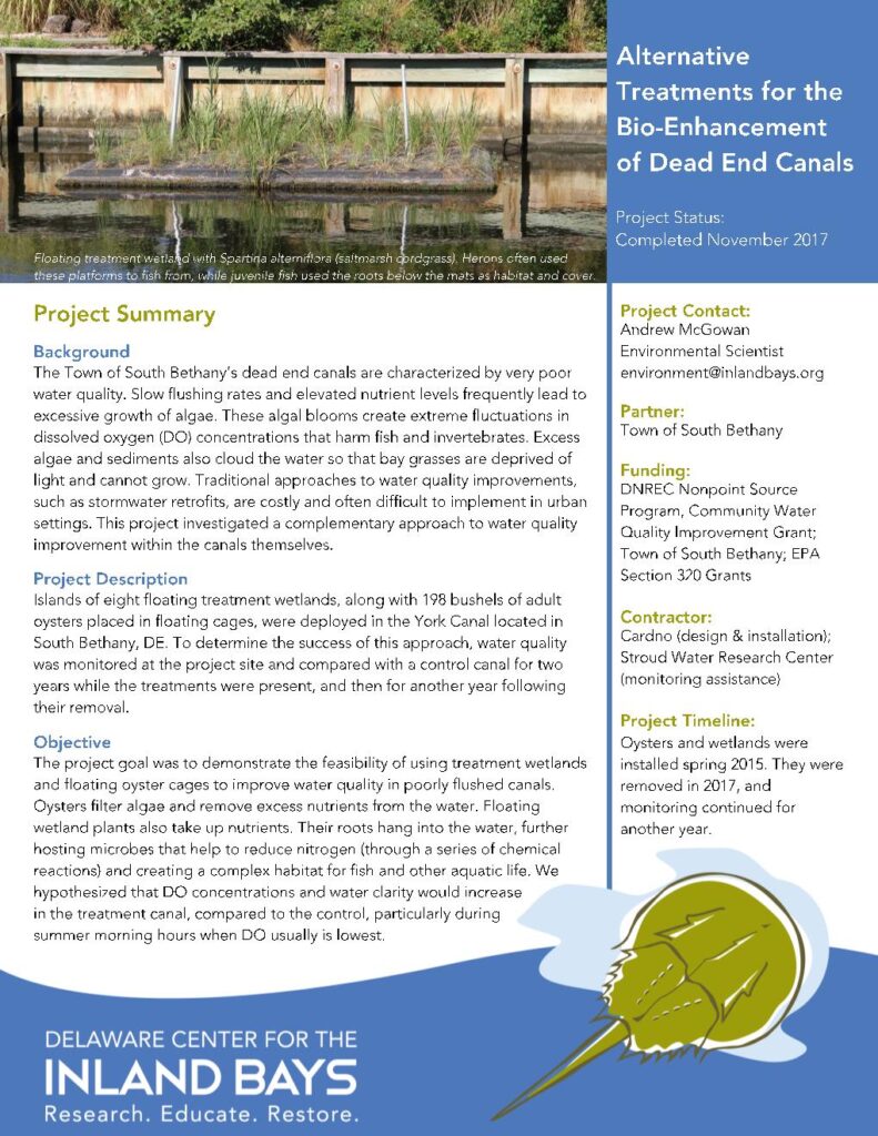 the flyer for the project is shown