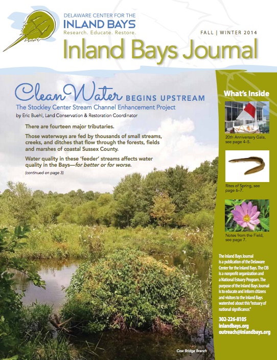 the inland bay's clean water begins