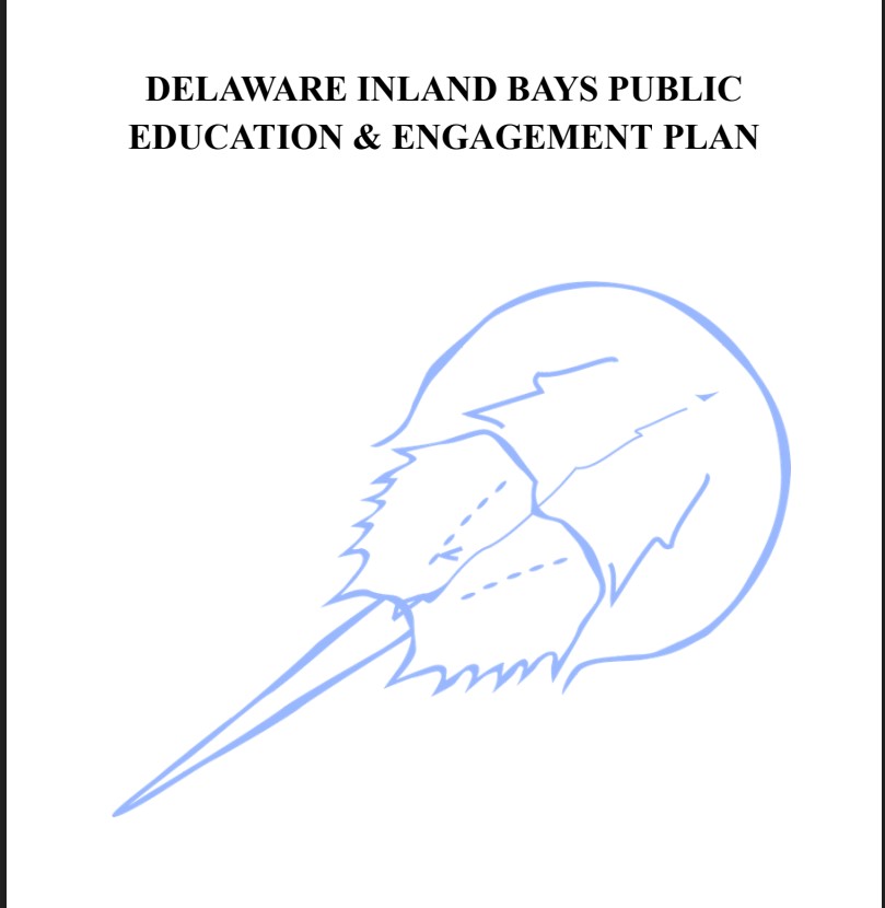 the cover of delaware inland bays public education and engagement plan