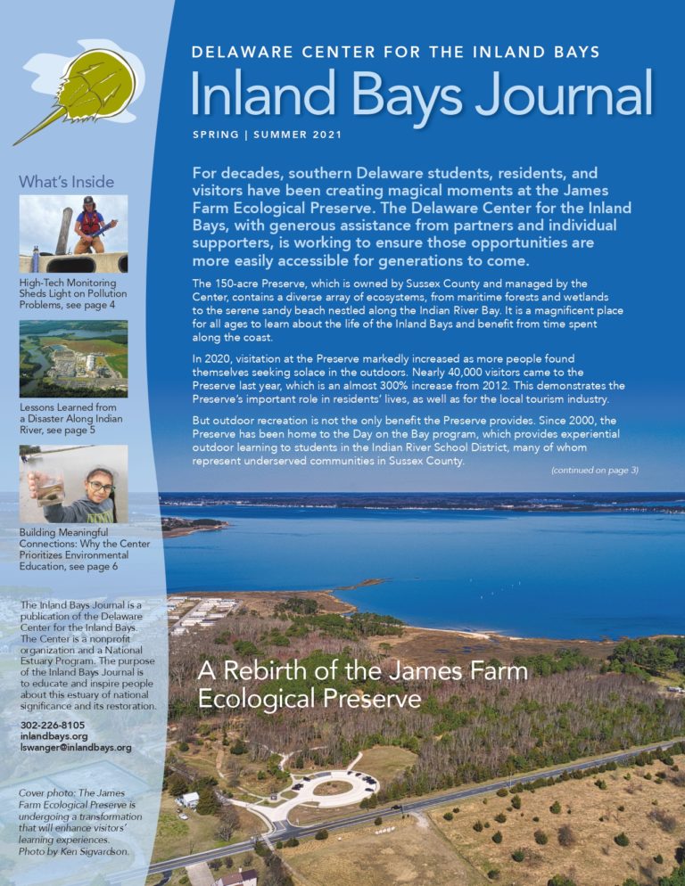 the inland bay journal is shown