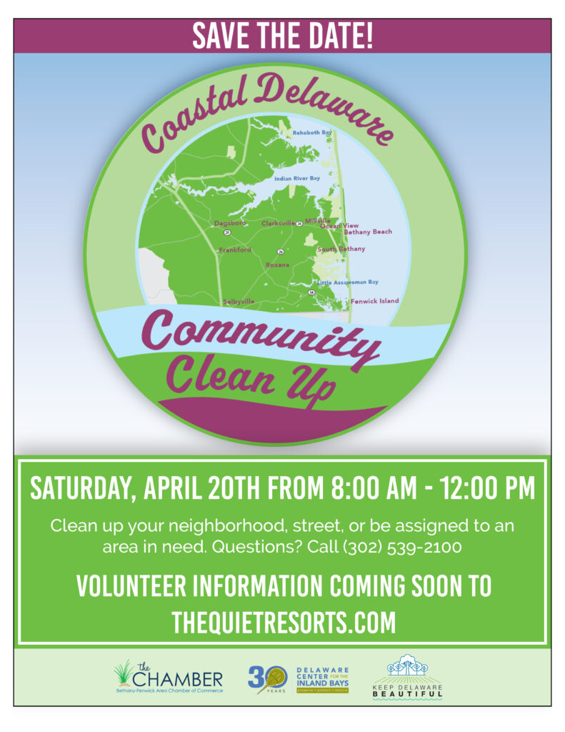 a flyer for the coastal delaware community club